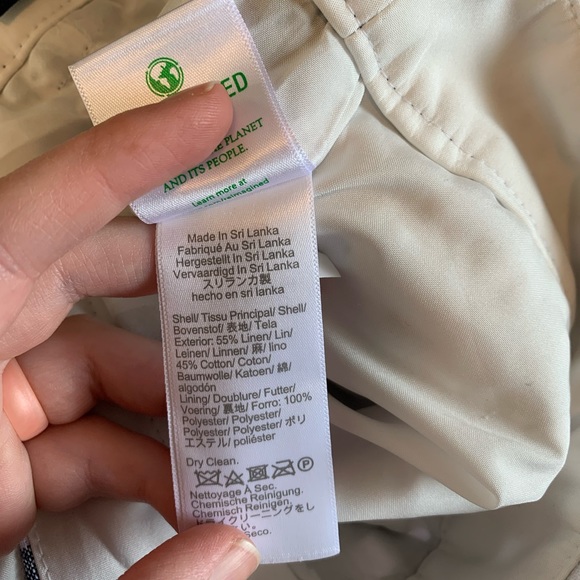 J. Crew Petite Navy Gingham Checked Cropped Pants, Size 6P - Picture 8 of 8